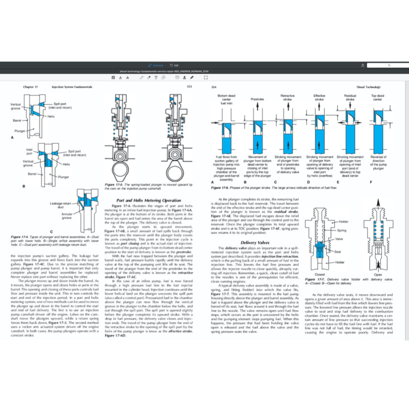 DIESEL TECHNOLOGY FUNDAMENTALS, SERVICE, REPAIR - ANDREW NORMAN, 8TH ED., 2016 - Image 7