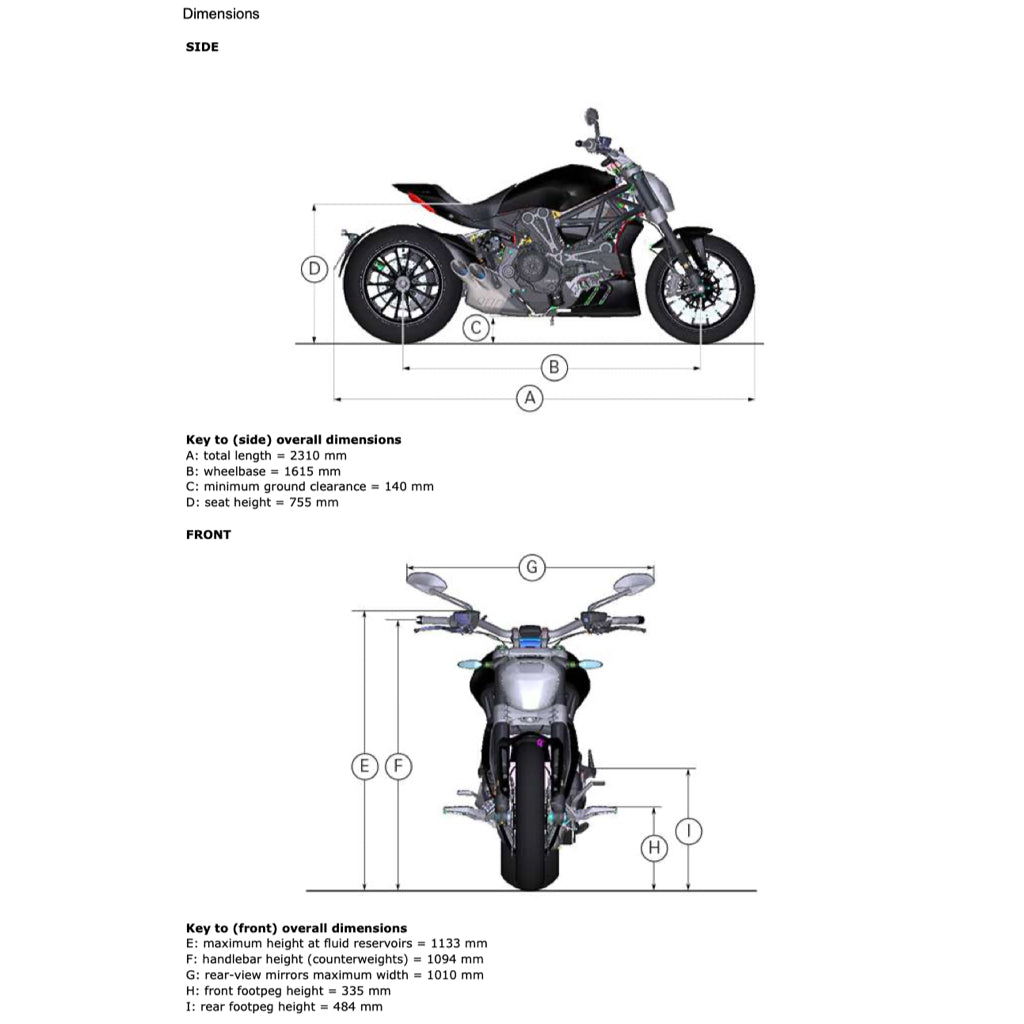 DUCATI X DIAVEL S 1260 (2016-2020) SERVICE WORKSHOP MANUAL + PARTS CATALOGUE + OWNER'S MANUAL - Image 7