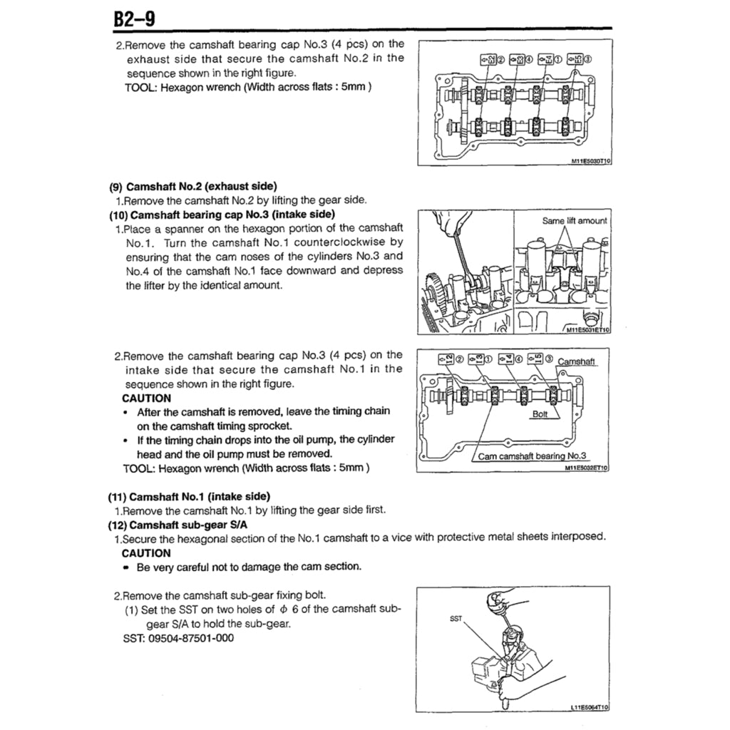 DAIHATSU ENGINE JB-DET SERVICE WORKSHOP MANUAL - Image 6