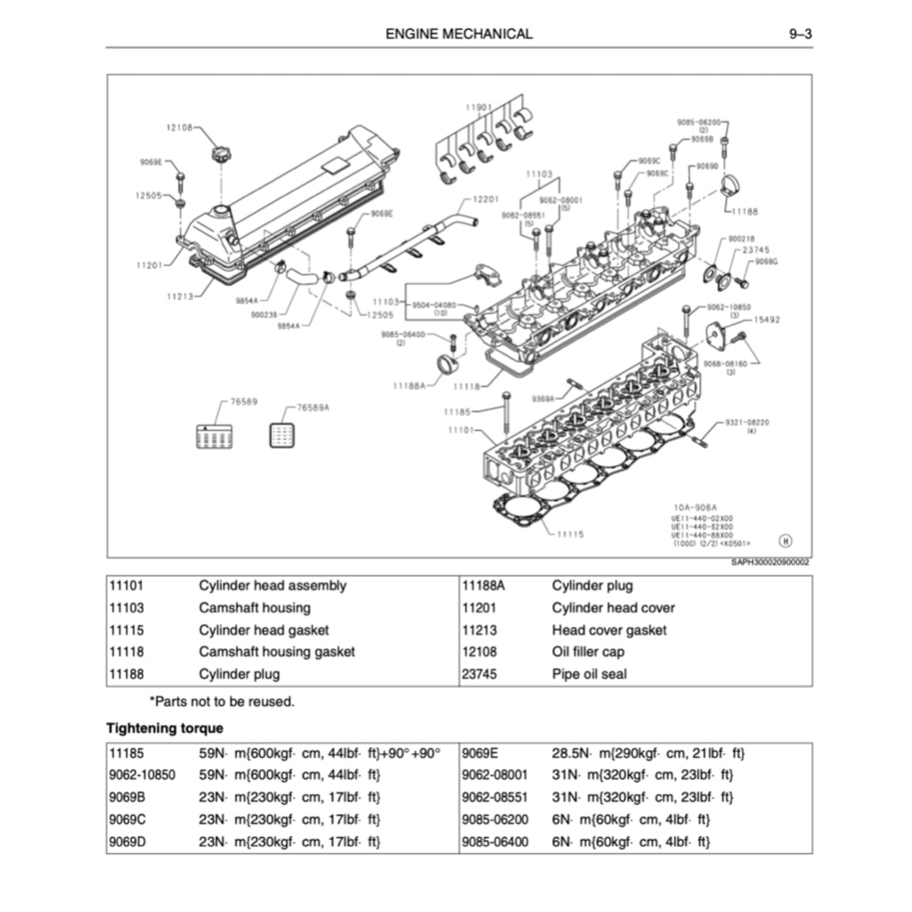 KOBELCO EXCAVATOR SERVICE WORKSHOP MANUAL - SK75 / SK 125 / SK135 / SK200 / SK210 / SK235 / SK 330 / SK 350 - Image 7