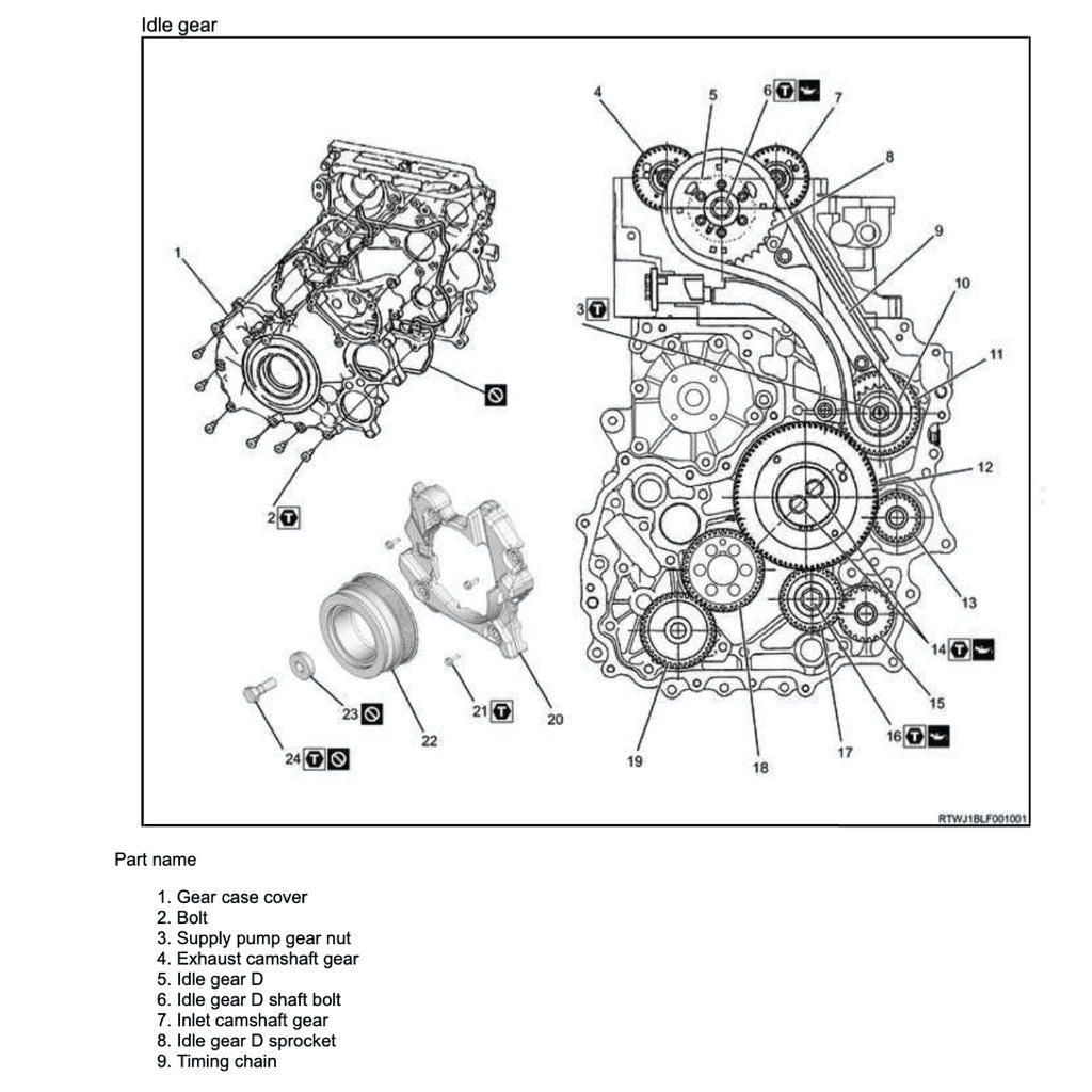 ISUZU MU-X (2013-2020) SERVICE WORKSHOP MANUAL - Image 7