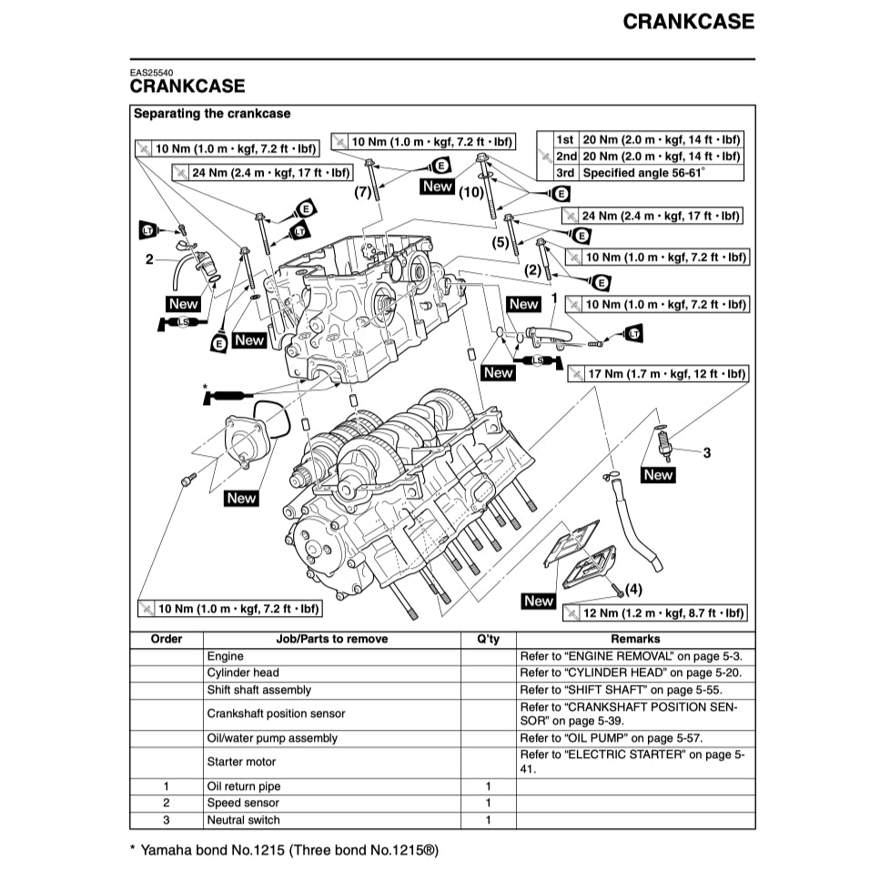 YAMAHA FZ8N FZ8 FAZER8 FAZER 8 (2010-2015) SERVICE WORKSHOP MANUAL + OWNER'S MANUAL - Image 4