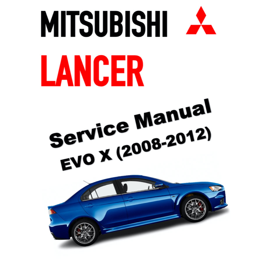 MITSUBISHI LANCER EVO X (2008-2102) SERVICE WORKSHOP MANUAL - Image 2