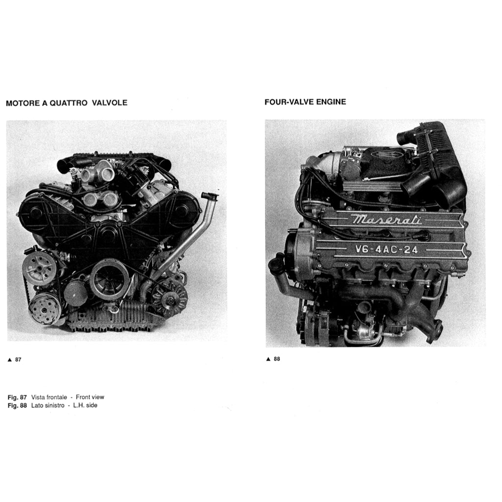 MASERATI BITURBO 222/228/420/422/425 (1981-1994) SERVICE WORKSHOP MANUAL + PARTS CATALOGUE - Image 7