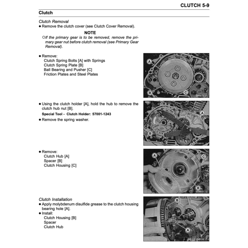 KAWASAKI ELIMINATOR 125 / MODENAS JAGUH 175 (1997-2007) SERVICE WORKSHOP MANUAL + PARTS CATALOGUE + OWNER'S MANUAL - Image 8