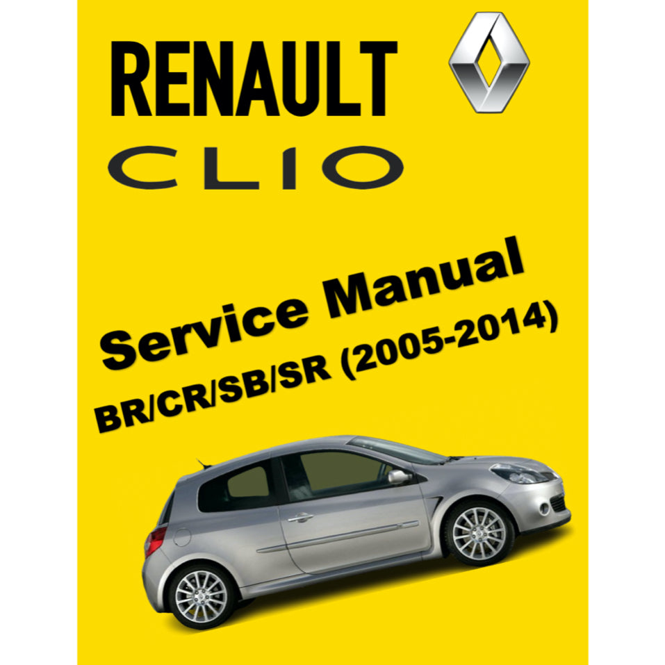 RENAULT CLIO III BR/CR (2005-2014) SERVICE WORKSHOP MANUAL - Image 2