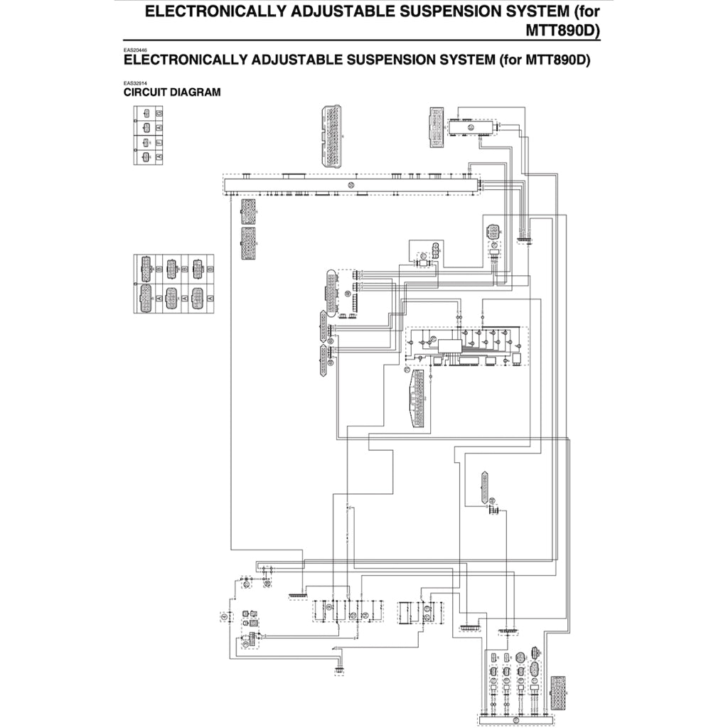 YAMAHA TRACER 9 /TRACER 9GT (2021-2024) SERVICE WORKSHOP MANUAL + PARTS CATALOGUE + OWNER'S MANUAL - Image 5