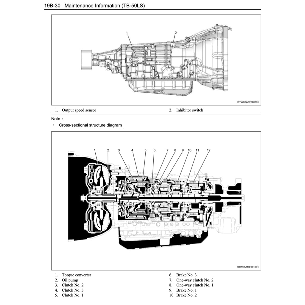 ISUZU D-MAX TFR / TFS (2012-2020) SERVICE WORKSHOP MANUAL - Image 8
