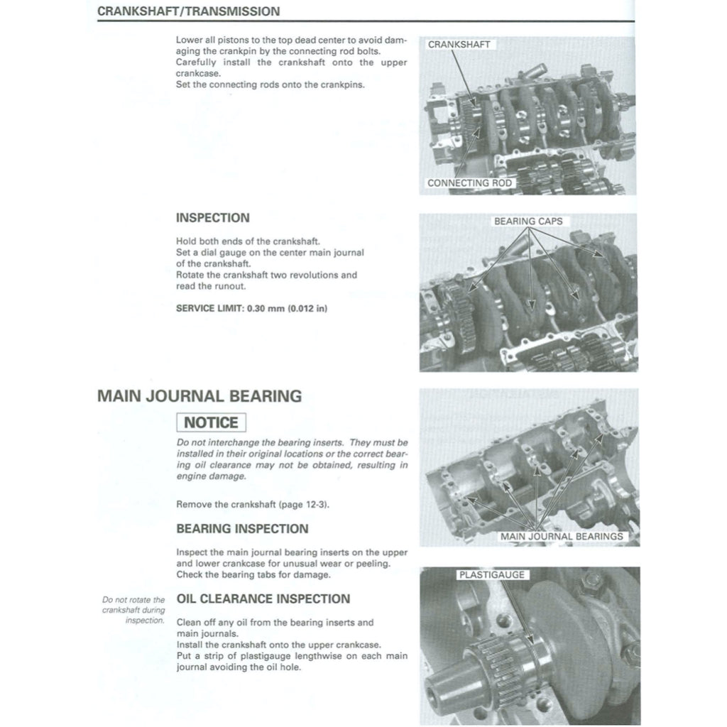 HONDA CB900F 919 HORNET (2002-2007) SERVICE WORKSHOP MANUAL + OWNER MANUAL - Image 6