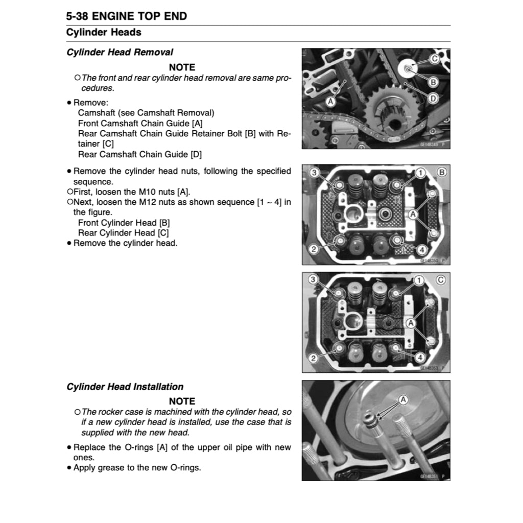 KAWASAKI VULCAN 1700 VN1700 (2009-2017) SERVICE WORKSHOP MANUAL + PARTS CATALOGUE + OWNER'S MANUAL - Image 7