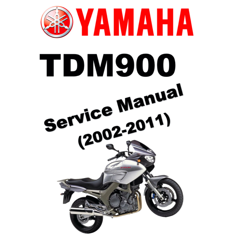 YAMAHA TDM900 (2002-2011) SERVICE WORKSHOP MANUAL + PARTS CATALOGUE - Image 2