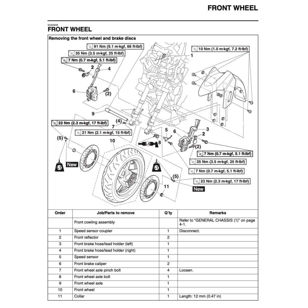 T-MAX YAMAHA TMAX XP500F (2015-2016) SERVICE WORKSHOP MANUAL + OWNER'S MANUAL - Image 7