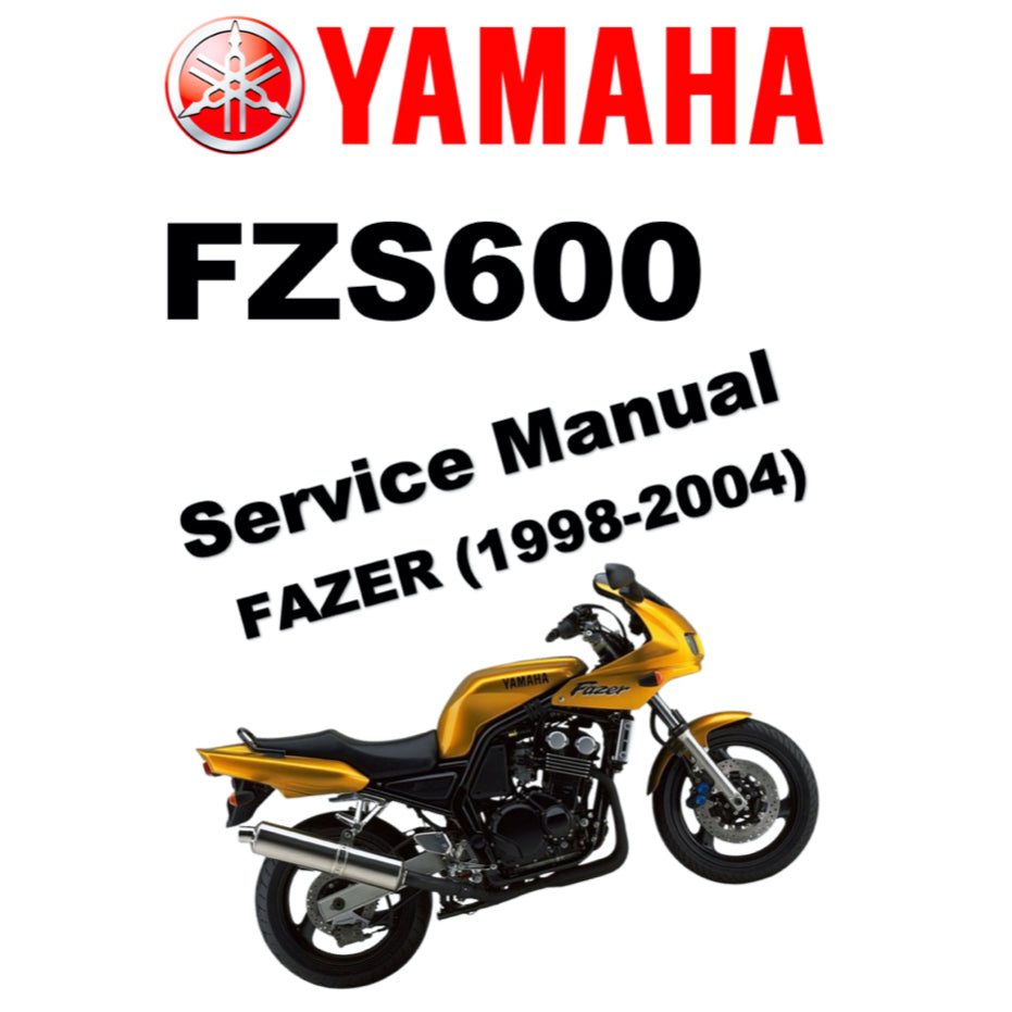 YAMAHA FZS600 (1998-2004) SERVICE WORKSHOP MANUAL + PARTS CATALOGUE + OWNER'S MANUAL - Image 2