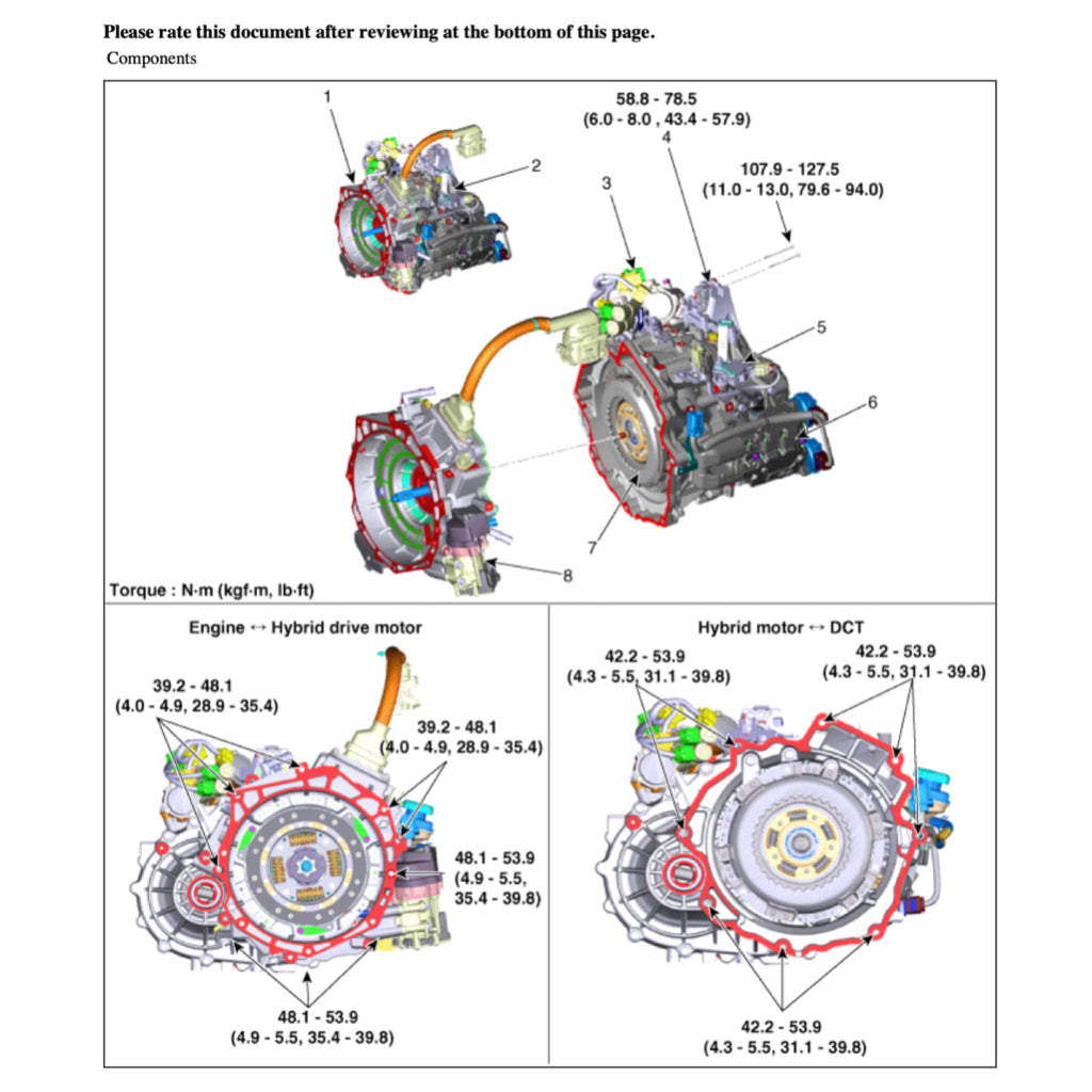 KIA NIRO DE HYBRID PHEV (2018-2013) SERVICE WORKSHOP MANUAL - Image 10