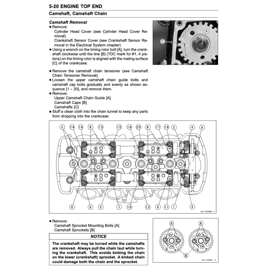 KAWASAKI ZR1000 (2017-2022) SERVICE WORKSHOP MANUAL + PARTS CATALOGUE - Image 5