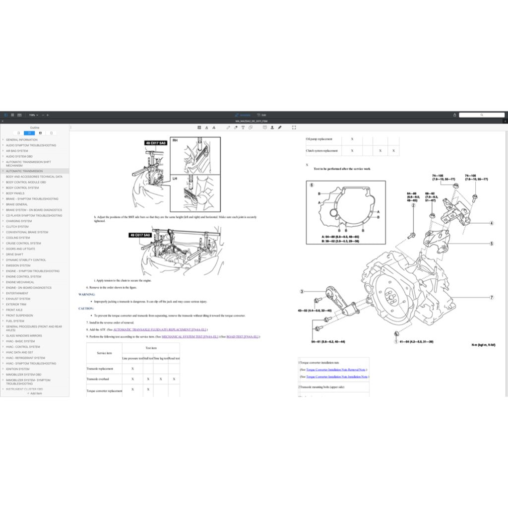 MAZDA 2 DE/DH (2007-2014) SERVICE WORKSHOP MANUAL - Image 7