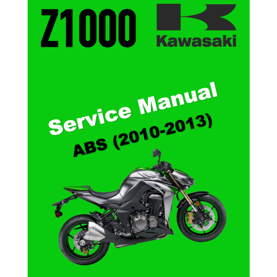 KAWASAKI Z1000 (2010-2013) SERVICE WORKSHOP MANUAL + OWNER'S MANUAL - Image 2