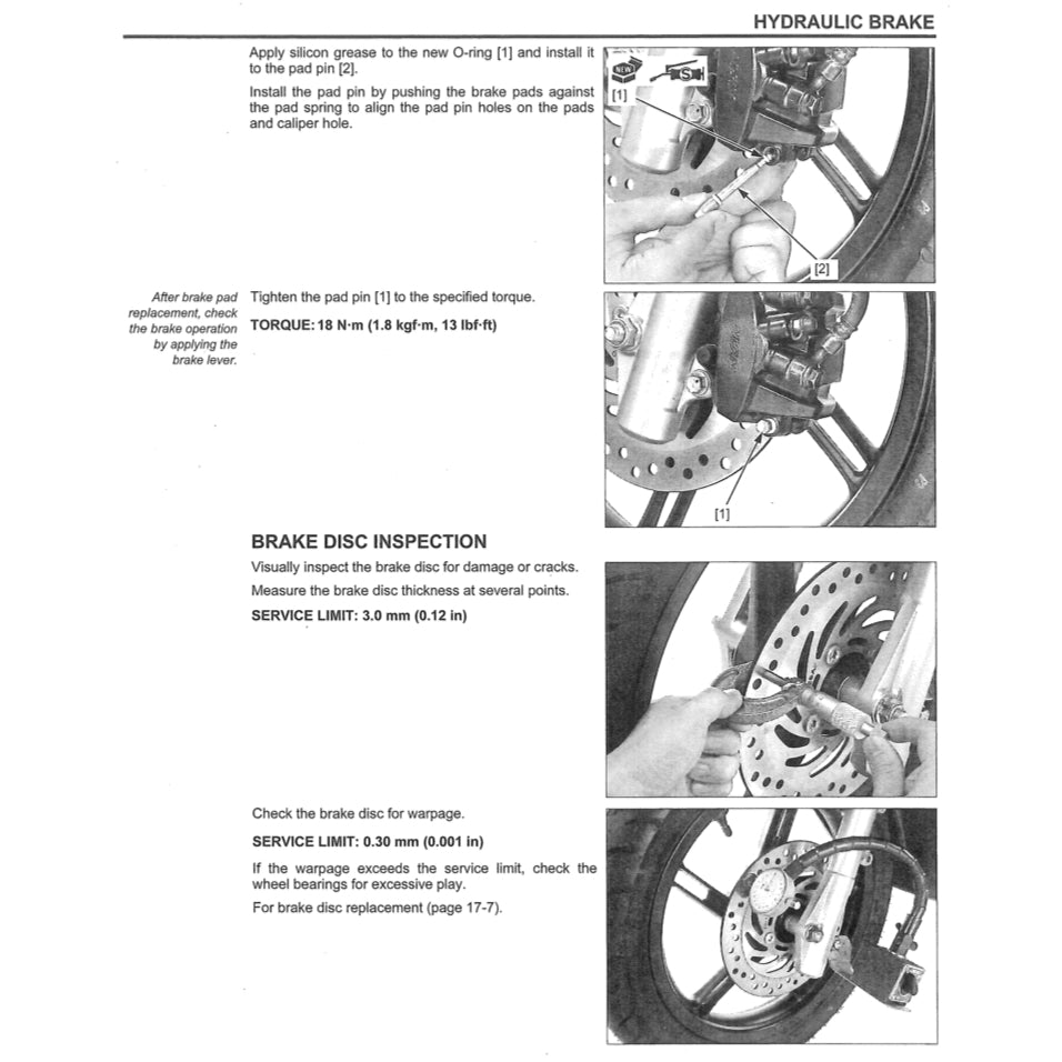HONDA PCX150 V2 (2013-2018) SERVICE WORKSHOP MANUAL + PARTS CATALOGUE - Image 8