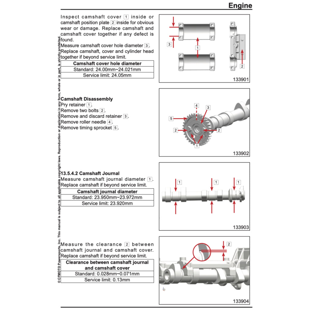 CFMOTO 700CLX 700CL-X (2021+) SERVICE WORKSHOP MANUAL + PARTS CATALOGUE + OWNER'S MANUAL - Image 7