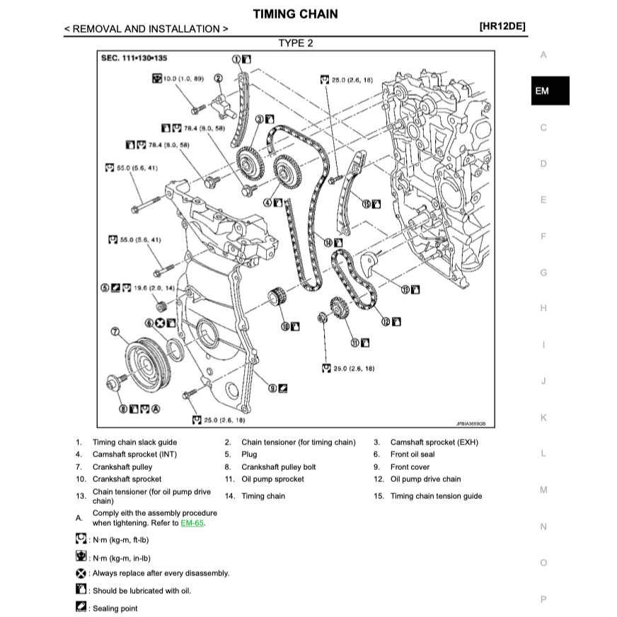 NISSAN MICRA MARCH K13 (2010-2020) SERVICE WORKSHOP MANUAL - Image 6