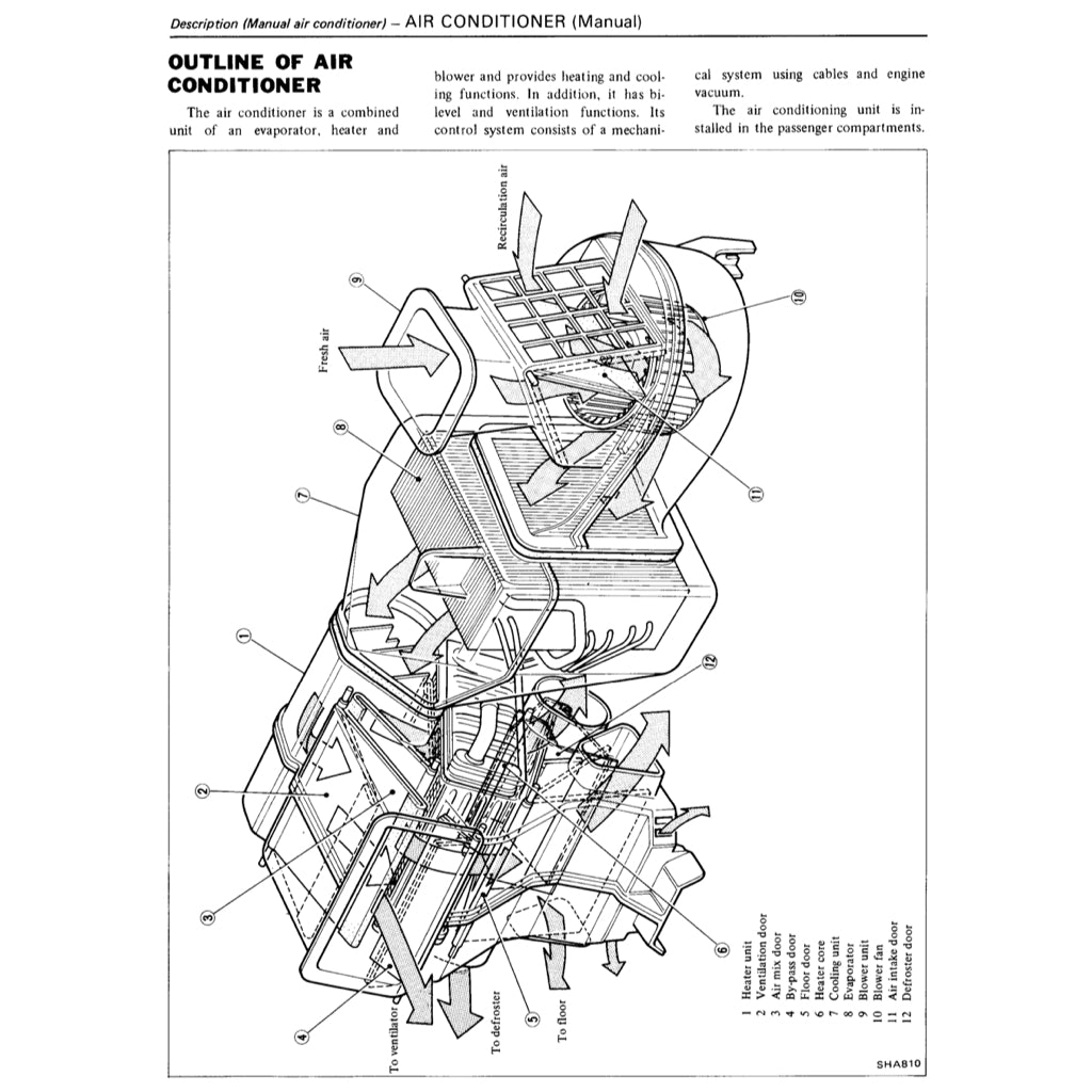 DATSUN FAIRLADY 280ZX S130 (1978-1983) SERVICE WORKSHOP MANUAL - Image 8
