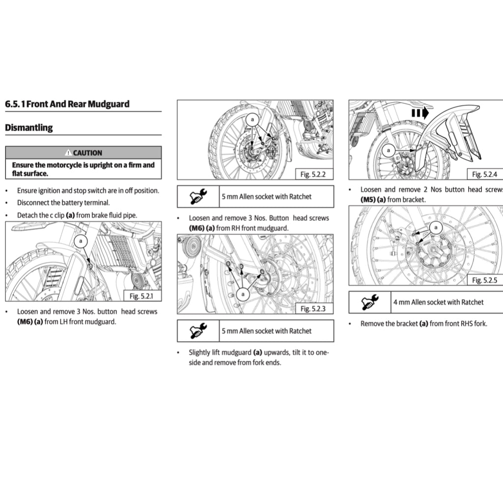 ROYAL ENFIELD NEW HIMALAYAN 450 (2024+) SERVICE WORKSHOP MANUAL + OWNER'S MANUAL - Image 7