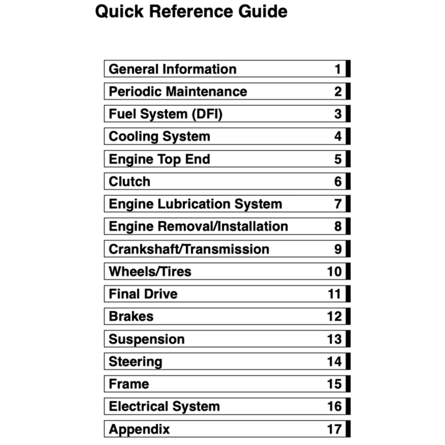 KAWASAKI VULCAN 1700 VN1700 (2009-2017) SERVICE WORKSHOP MANUAL + PARTS CATALOGUE + OWNER'S MANUAL - Image 4