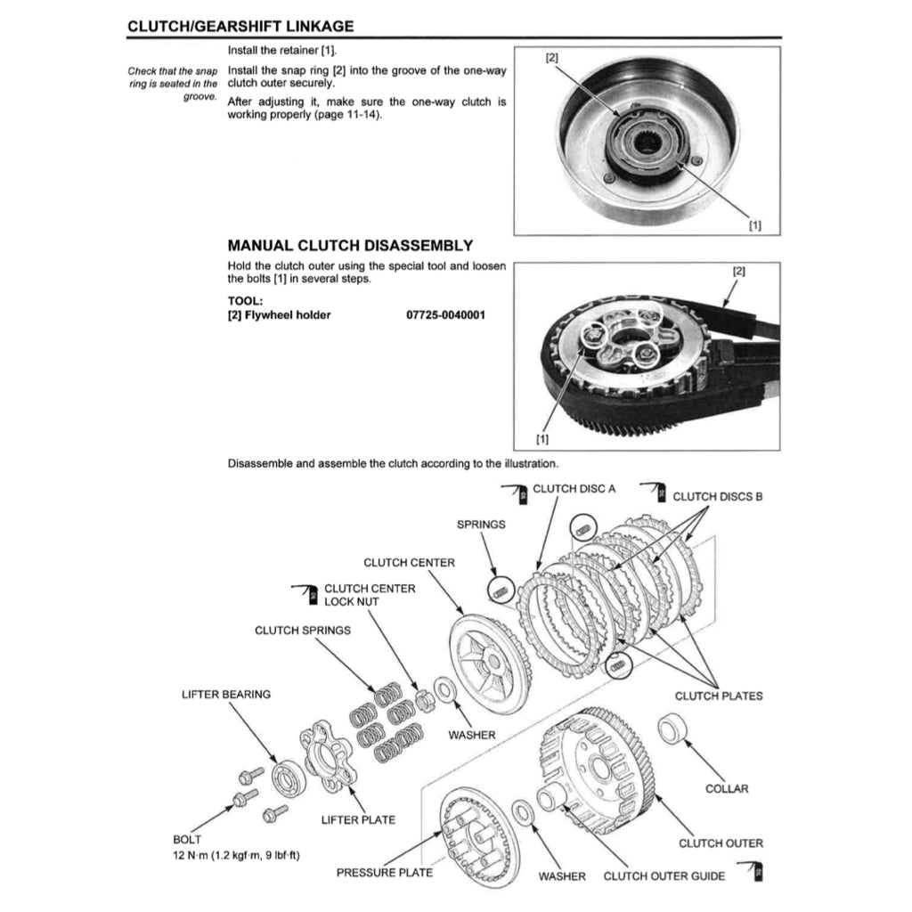 HONDA C125 SUPER CUB (2019+) SERVICE WORKSHOP MANUAL + PARTS CATALOGUE + OWNER'S MANUAL - Image 5