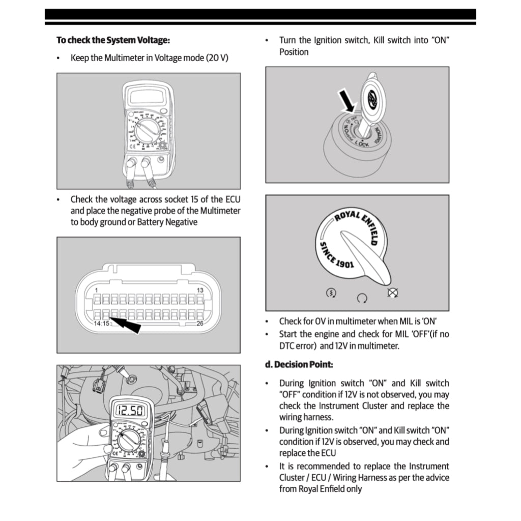 ROYAL ENFIELD CLASSIC 350 (2022-2023) SERVICE WORKSHOP MANUAL + OWNER'S MANUAL - Image 7