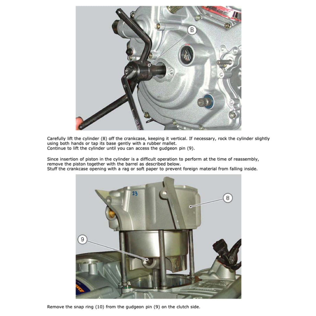 DUCATI HYPERSTRADA 821 (2013-2017) SERVICE WORKSHOP MANUAL + PARTS CATALOGUE + OWNER'S MANUAL - Image 9
