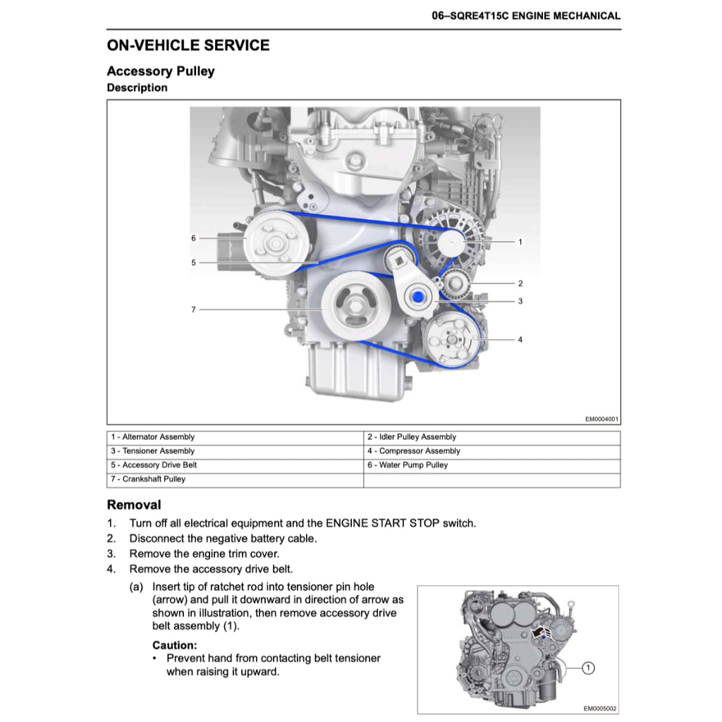 CHERY TIGGO 7 PRO (2020+) SERVICE WORKSHOP MANUAL - Image 9