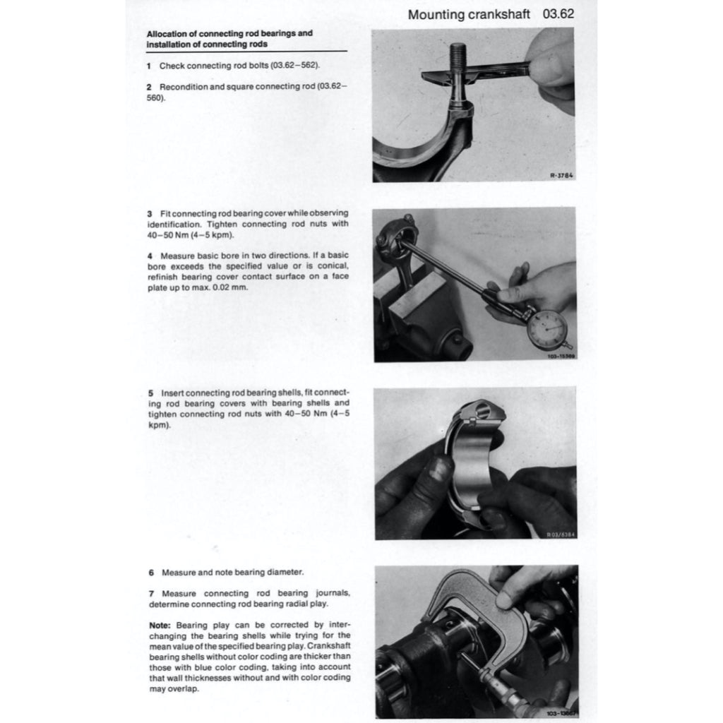 MERCEDES-BENZ ENGINE OM615 / 616 /617 SERVICE REPAIR MANUAL - Image 8
