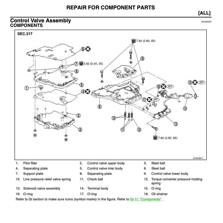 NISSAN NOTE E11 (2004-2013) SERVICE WORKSHOP MANUAL - Image 5