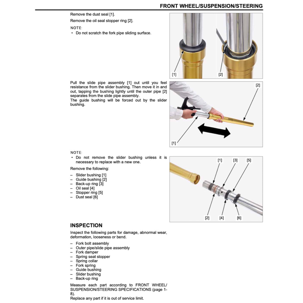 HONDA ADV 750 ADV750 / XADV 750 XADV750 (2017-2024) SERVICE WORKSHOP MANUAL + PARTS CATALOGUE + OWNER MANUAL - Image 9