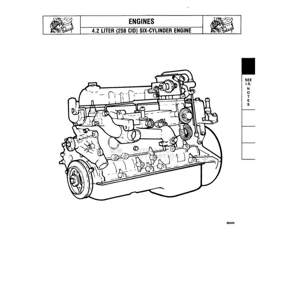 JEEP WRANGLER YJ (1987-1995) SERVICE WORKSHOP MANUAL - Image 6