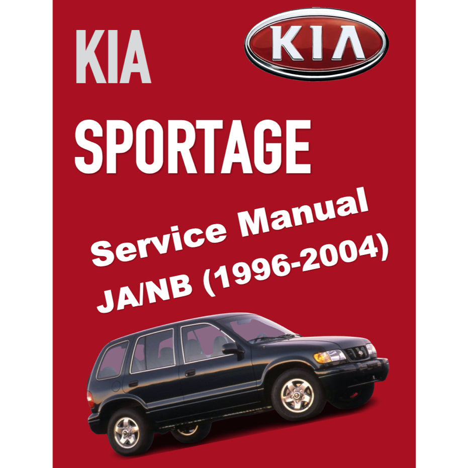 KIA SPORTAGE JA/NB (1996-2004) SERVICE WORKSHOP MANUAL