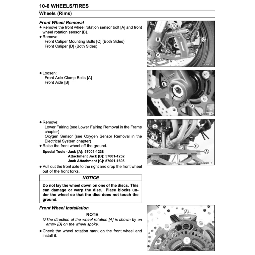 KAWASAKI ZR1000 (2017-2022) SERVICE WORKSHOP MANUAL + PARTS CATALOGUE - Image 6