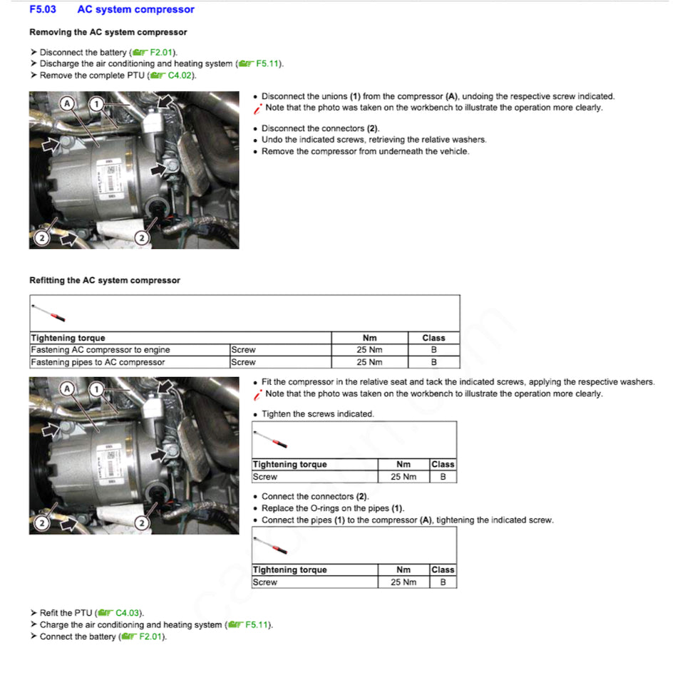 FERRARI FF F151 (2011-2016) SERVICE WORKSHOP MANUAL - Image 9