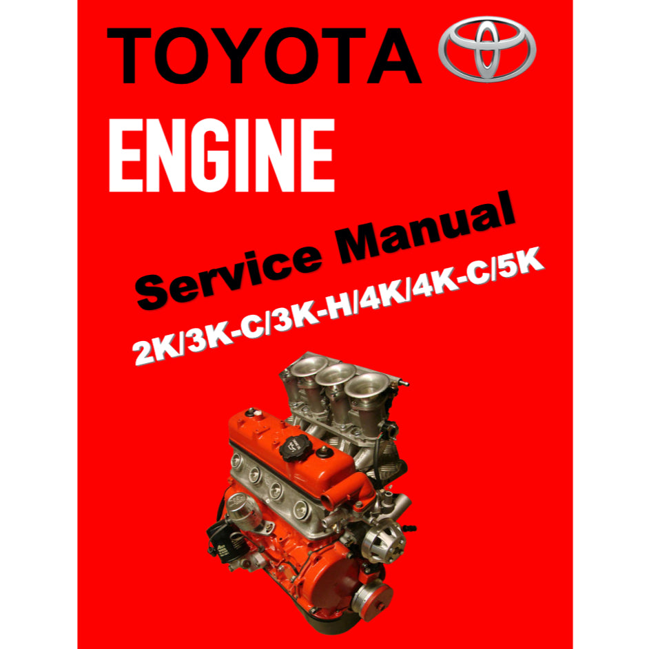 TOYOTA "K" SERIES ENGINE SERVICE REPAIR WORKSHOP MANUAL - Image 2