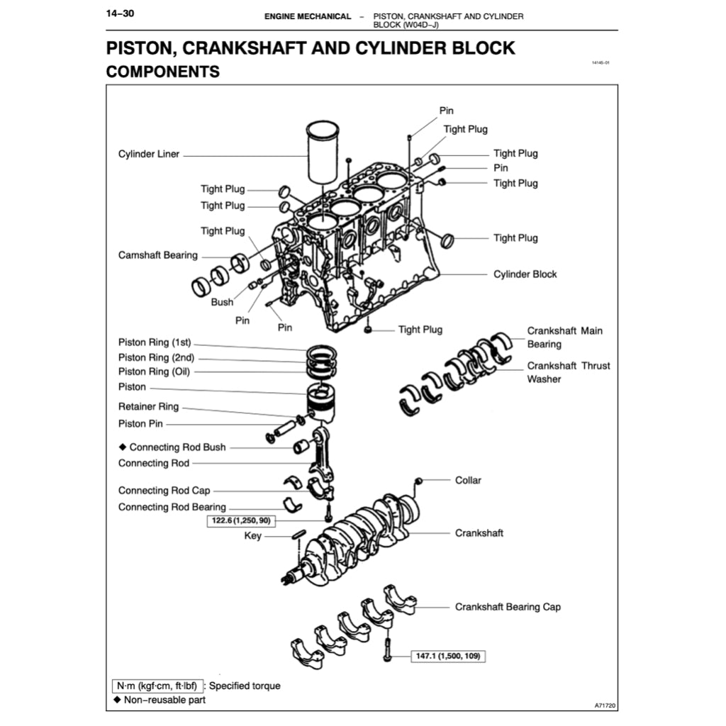 HINO ENGINE W04D-J WORKSHOP SERVICE REPAIR MANUAL - Image 8