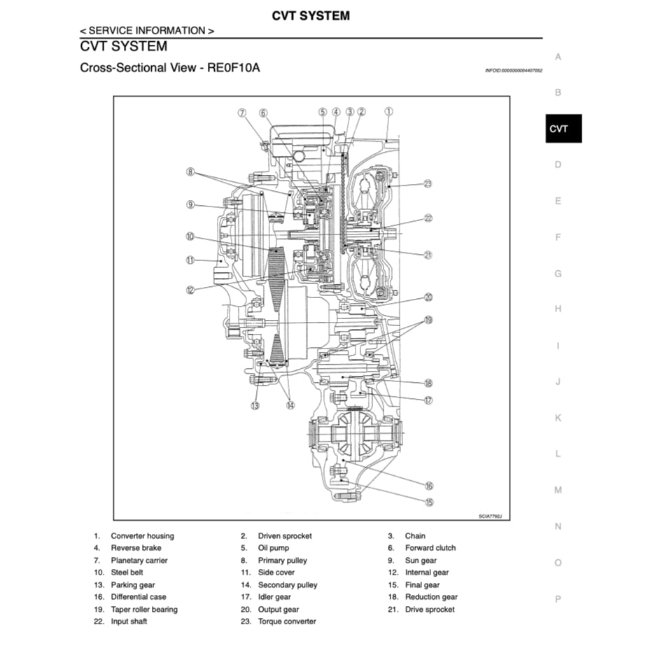 NISSAN SENTRA B16 (2006-2012) SERVICE WORKSHOP MANUAL - Image 7