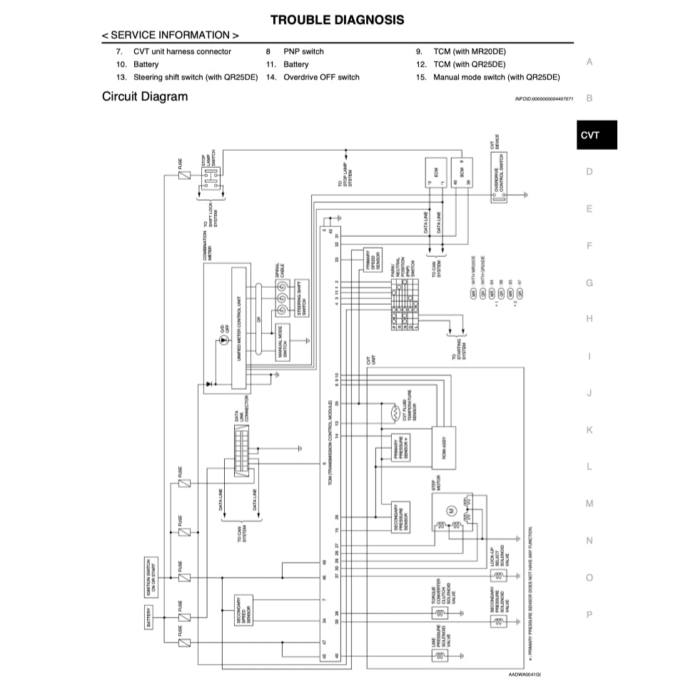 NISSAN SENTRA B16 (2006-2012) SERVICE WORKSHOP MANUAL - Image 8