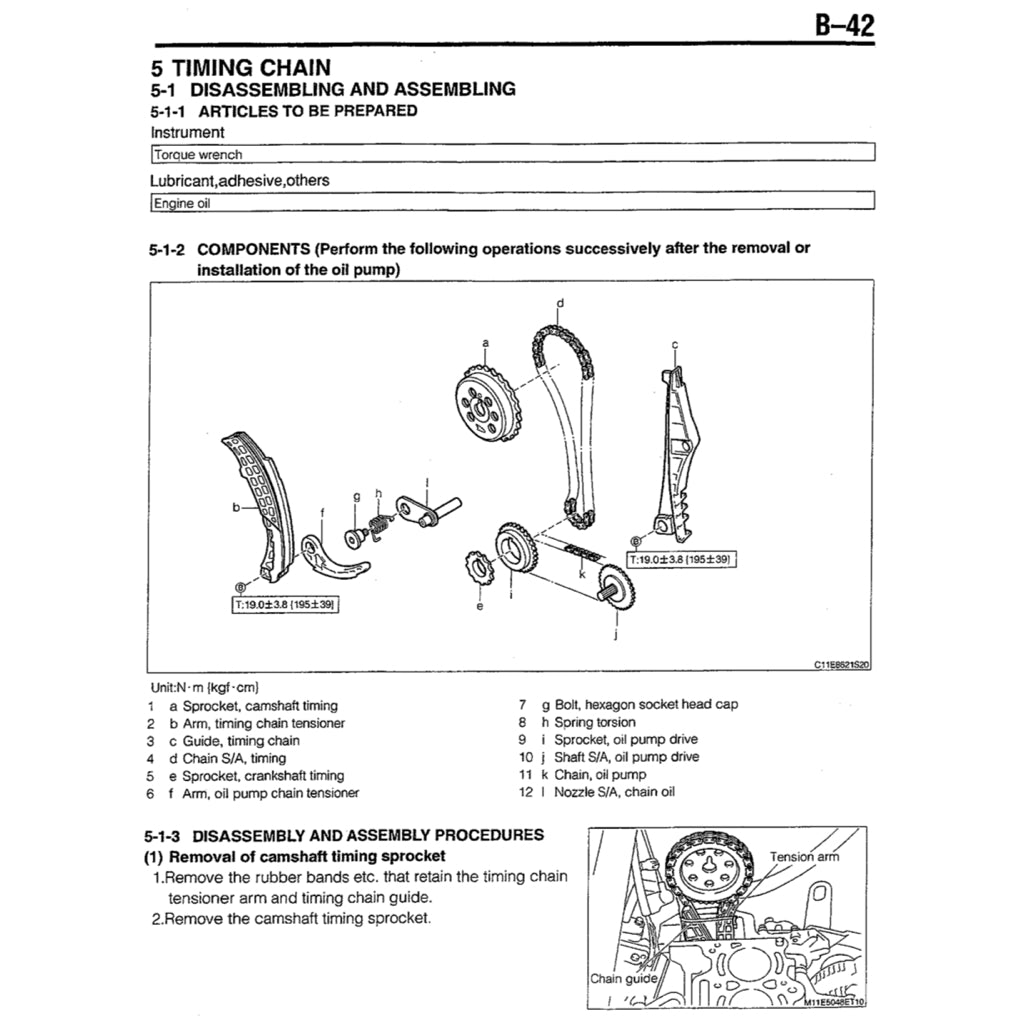 DAIHATSU ENGINE JB-DET SERVICE WORKSHOP MANUAL - Image 4