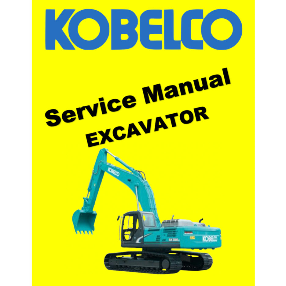 KOBELCO EXCAVATOR SERVICE WORKSHOP MANUAL - SK75 / SK 125 / SK135 / SK200 / SK210 / SK235 / SK 330 / SK 350 - Image 2
