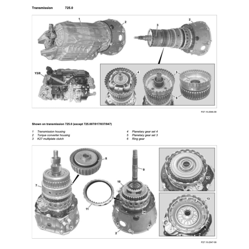 MERCEDES-BENZ W213 (2017-2023) SERVICE WORKSHOP MANUAL - Image 10