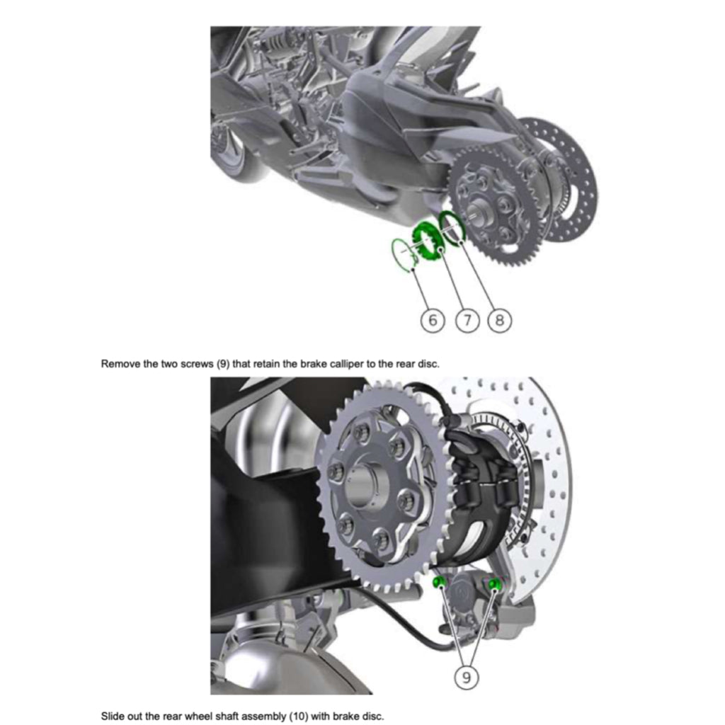 DUCATI PANIGALE 955 V2 (2020+) SERVICE WORKSHOP MANUAL + PARTS CATALOGUE + OWNER'S MANUAL - Image 5