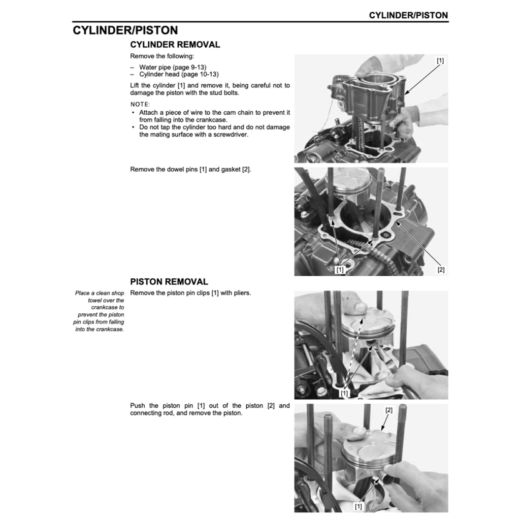 HONDA CRF 250 CRF250 L/RLA/M/R/X (2004-2020) SERVICE WORKSHOP MANUAL + PARTS CATALOGUE + OWNER'S MANUAL - Image 5