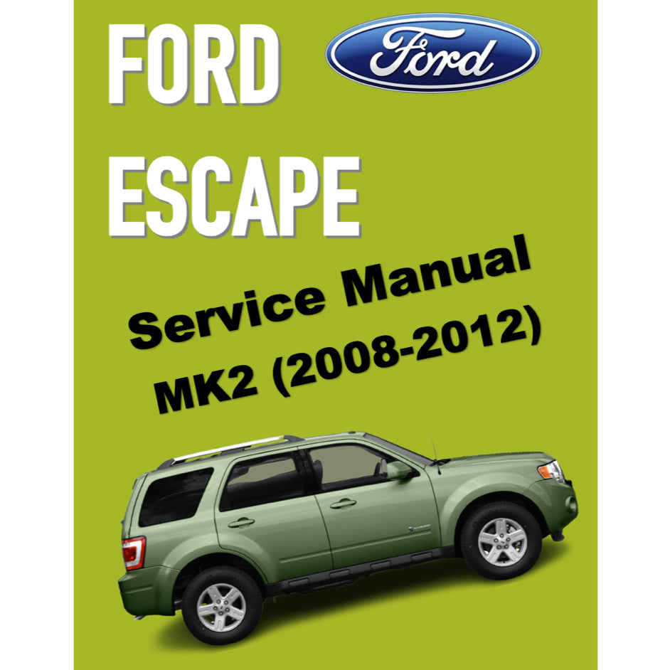 FORD ESCAPE MK2 (2008-2012) SERVICE WORKSHOP MANUAL - Image 2