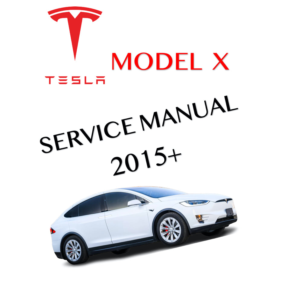 TESLA MODEL X (2015+) SERVICE WORKSHOP MANUAL - Image 2