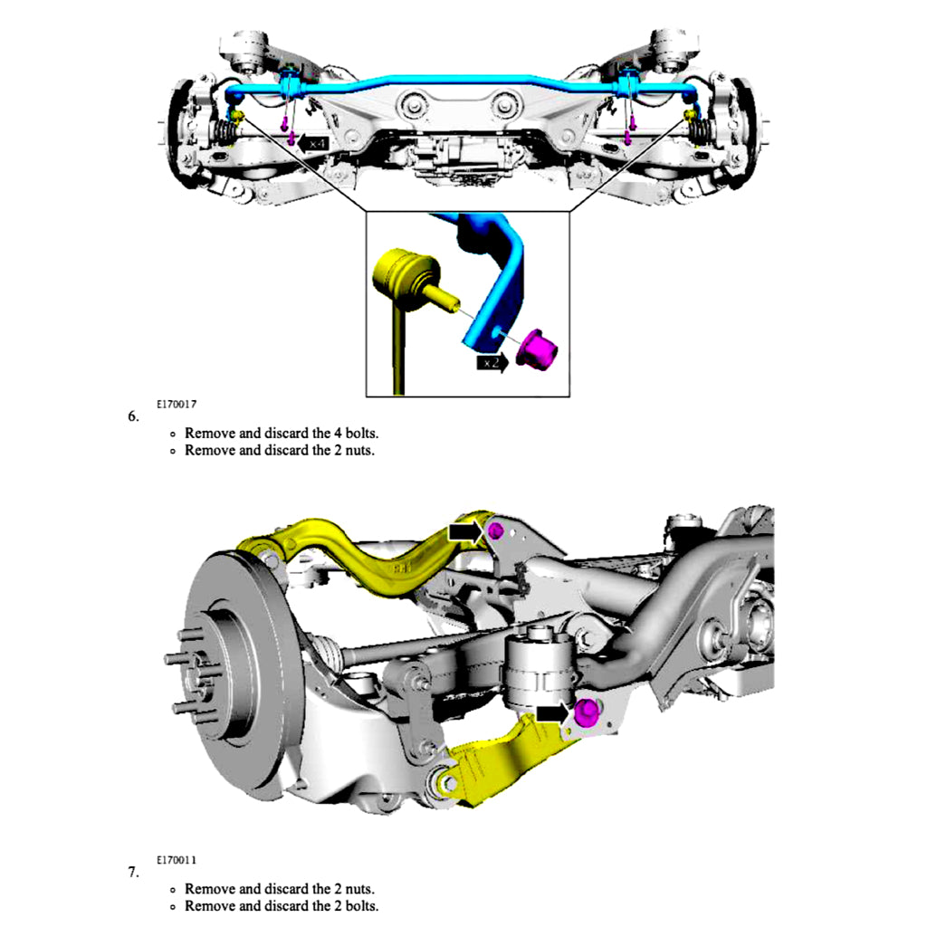 JAGUAR E-PACE X540 Service Workshop Manual (2017+) - Image 7